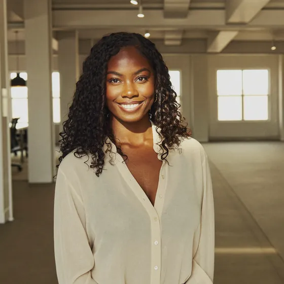 Amara Boateng, Head of creative.